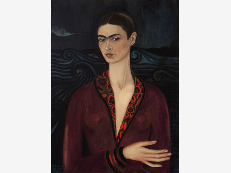 Frida Kahlo, Self-Portrait (in a Velvet Dress)